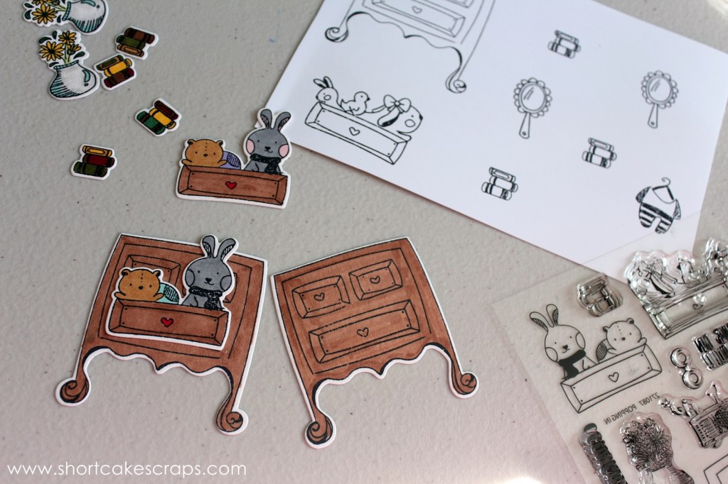 popping in stamps by waffle flower